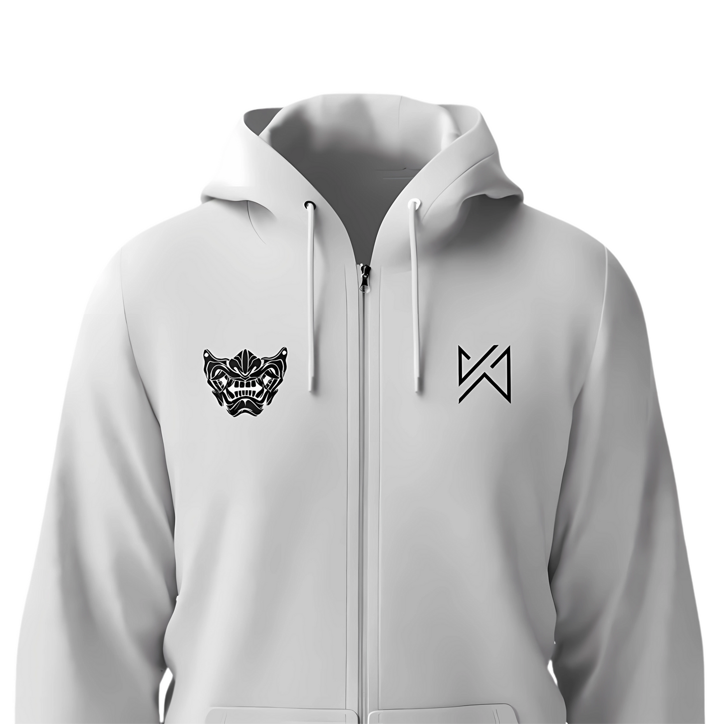 Ghost Zipper Hoodie