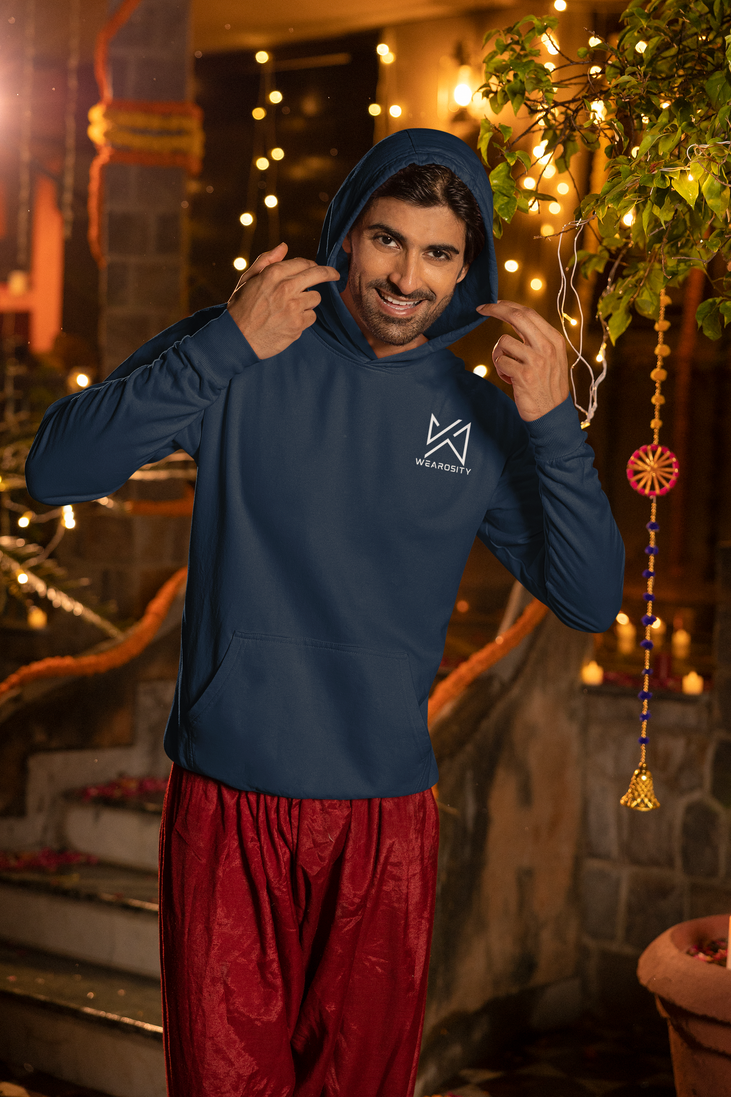 Oversized Heavy Navy Blue Hoodies