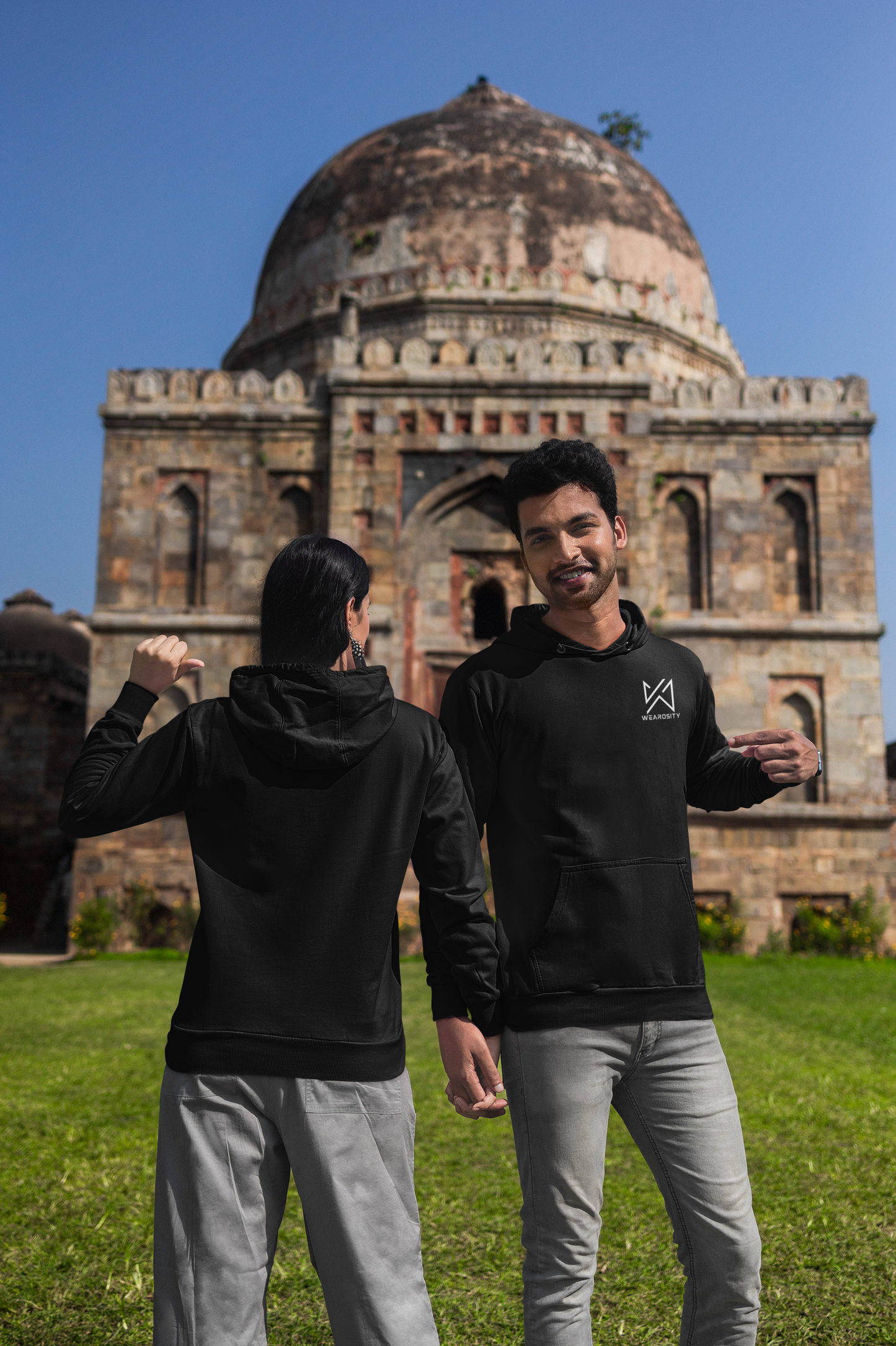 Oversized Heavy Black Hoodies